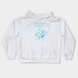 My Stomach Is Full of Butterflies (MALS) Kids Hoodie